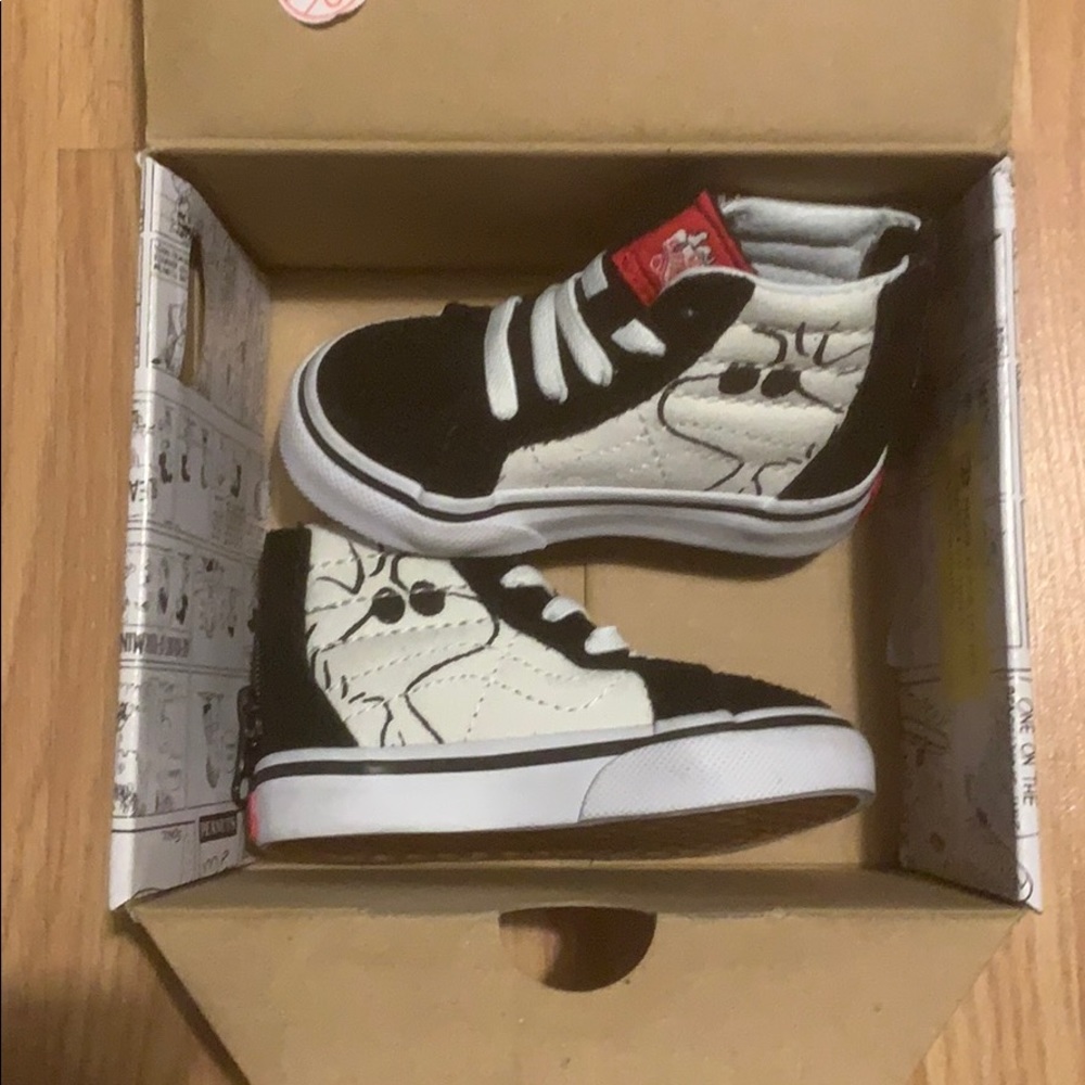 Size 4 peanut Vans worn once